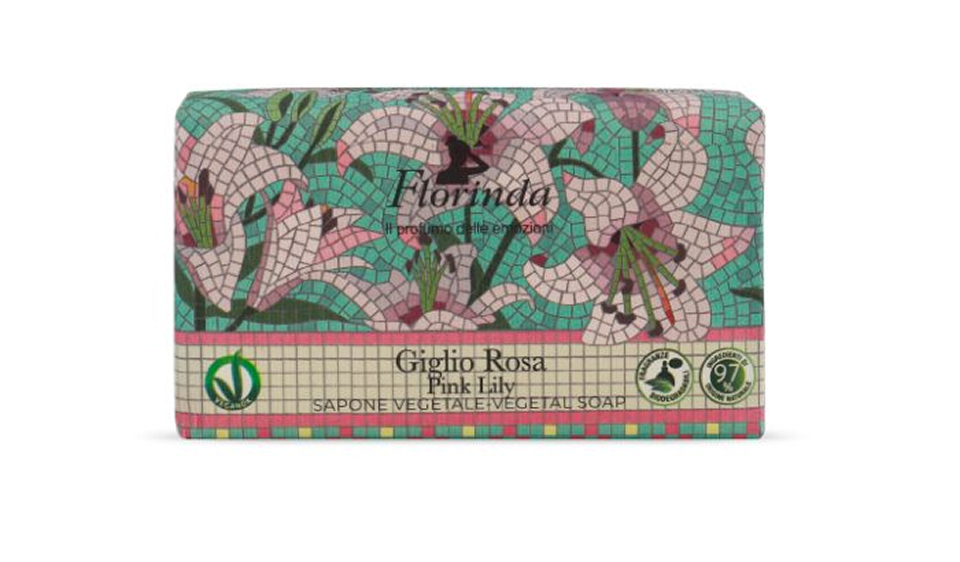 FLORINDA VEGETAL SOAP PINK LILY