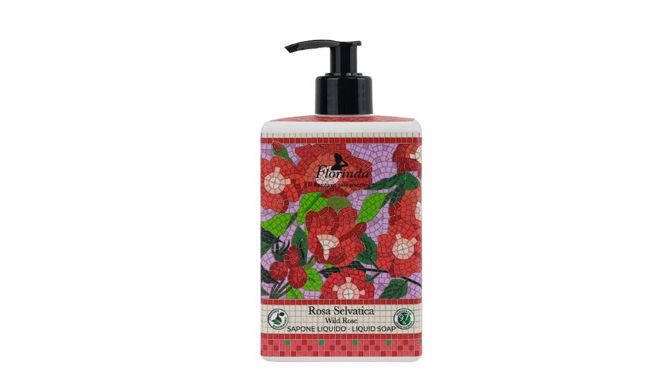 FLORINDA LIQUID SOAP WILD ROSE