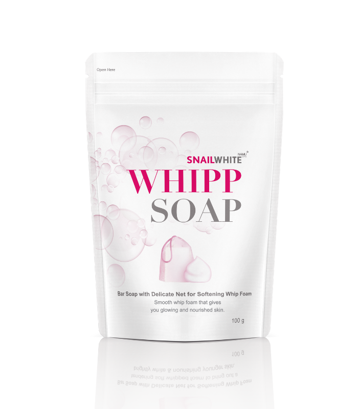 NAMU LIFE SNAIL WHITE WHIPP SOAP & SNAILWHITE WHITE SOAP