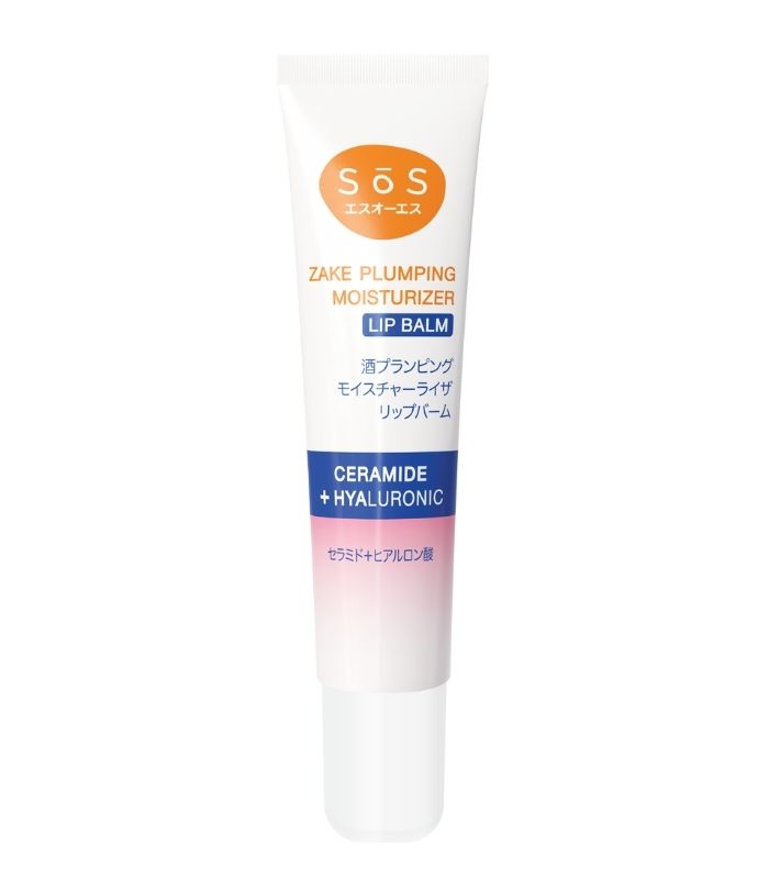 SOS ZAKE PLUMPING MOISTURIZER LIP BLAM 01 SOFT PINK