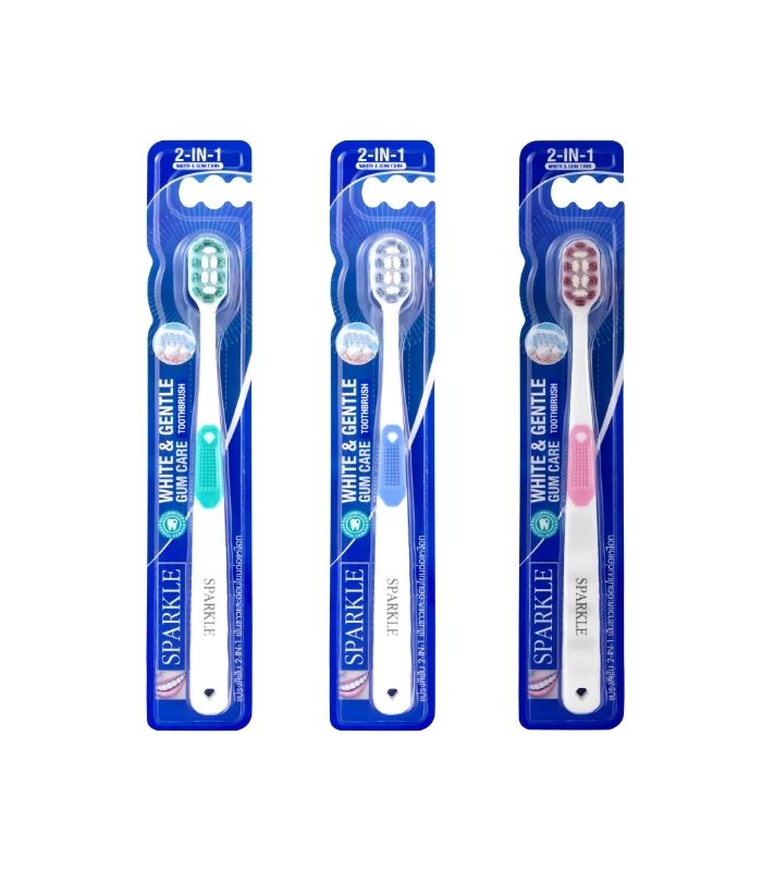 Sparkle White & Gentle Gum Care Toothbrush