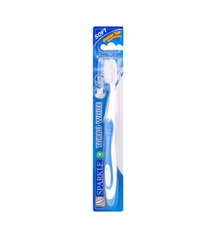 Sparkle Turbo White Toothbrush