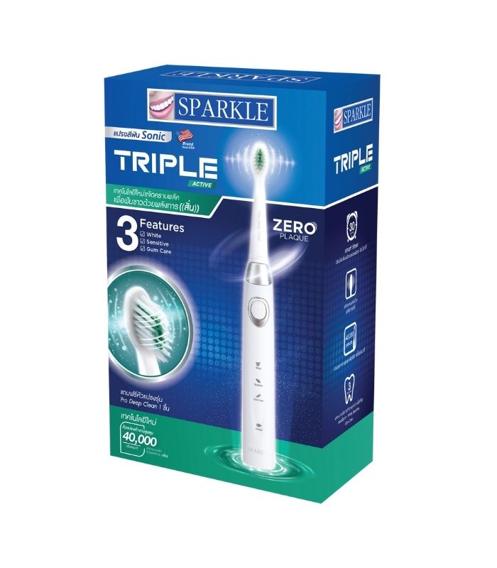 Sparkle Sonic Toothbrush Triple Active