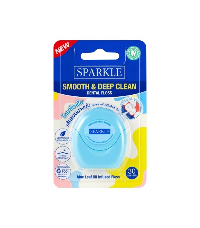 Sparkle Smooth & Deep Clean Dental Floss